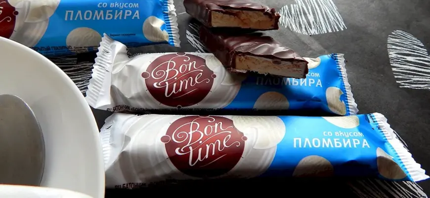 Батончик Бон тайм Яшкино