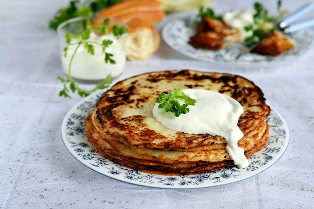 Блины из капусты
