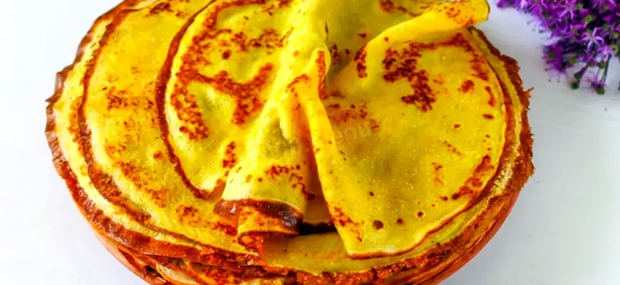 Блины на кукурузной муке