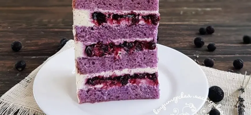 Черничное конфи