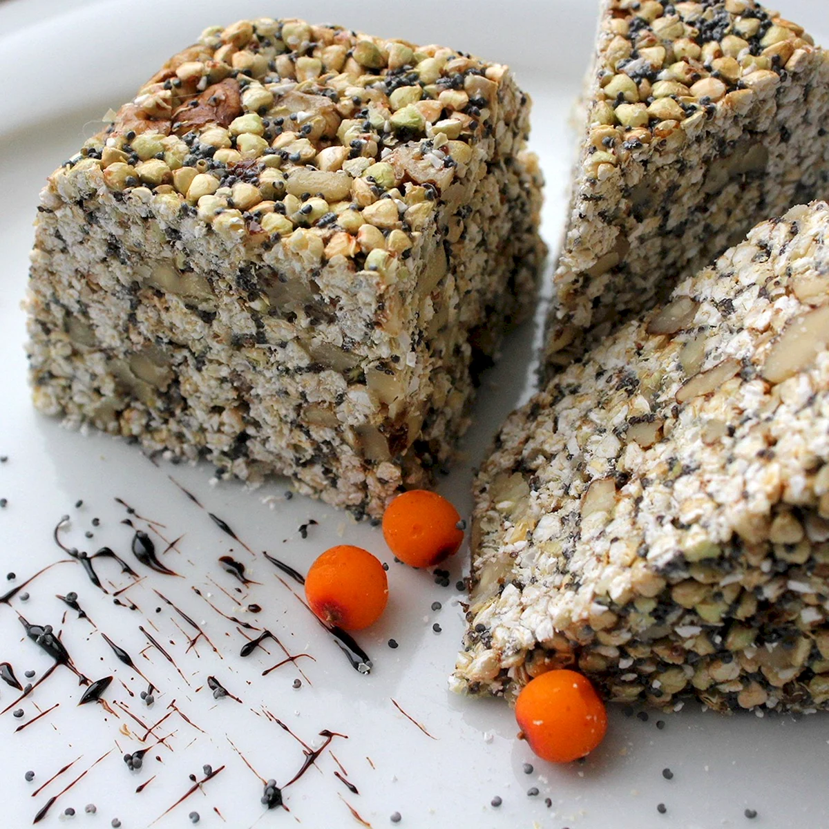 Десерт из гречки