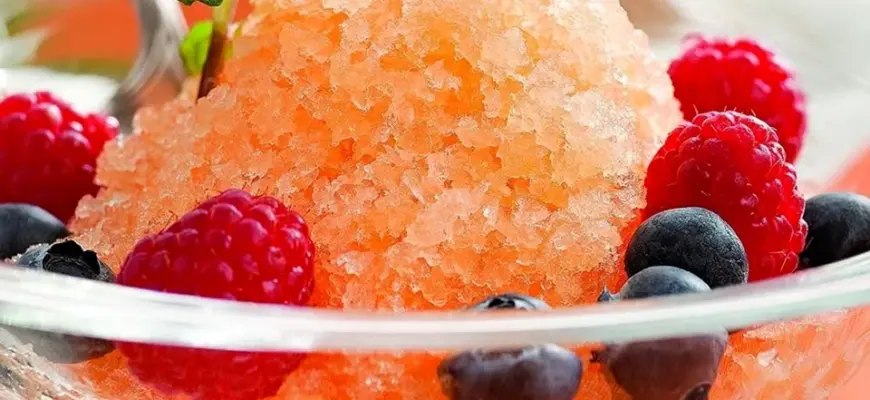 Десерты из фруктов и ягод