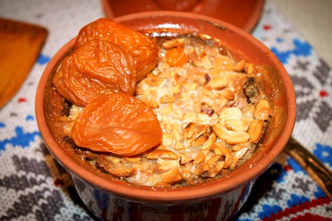 Гурьевская каша с сухофруктами