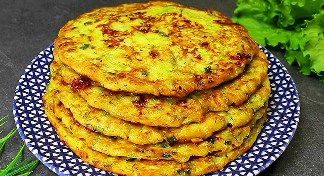 Кабачковая лепешка