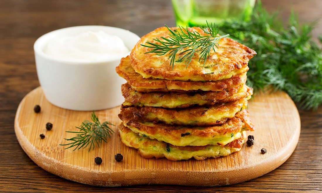 Кабачковые оладьи а-ля пирожки