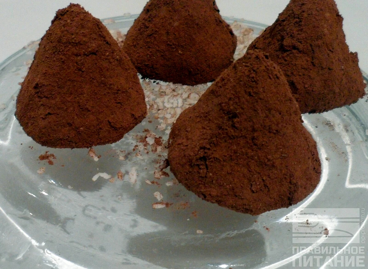 Конфеты из зеленой гречки