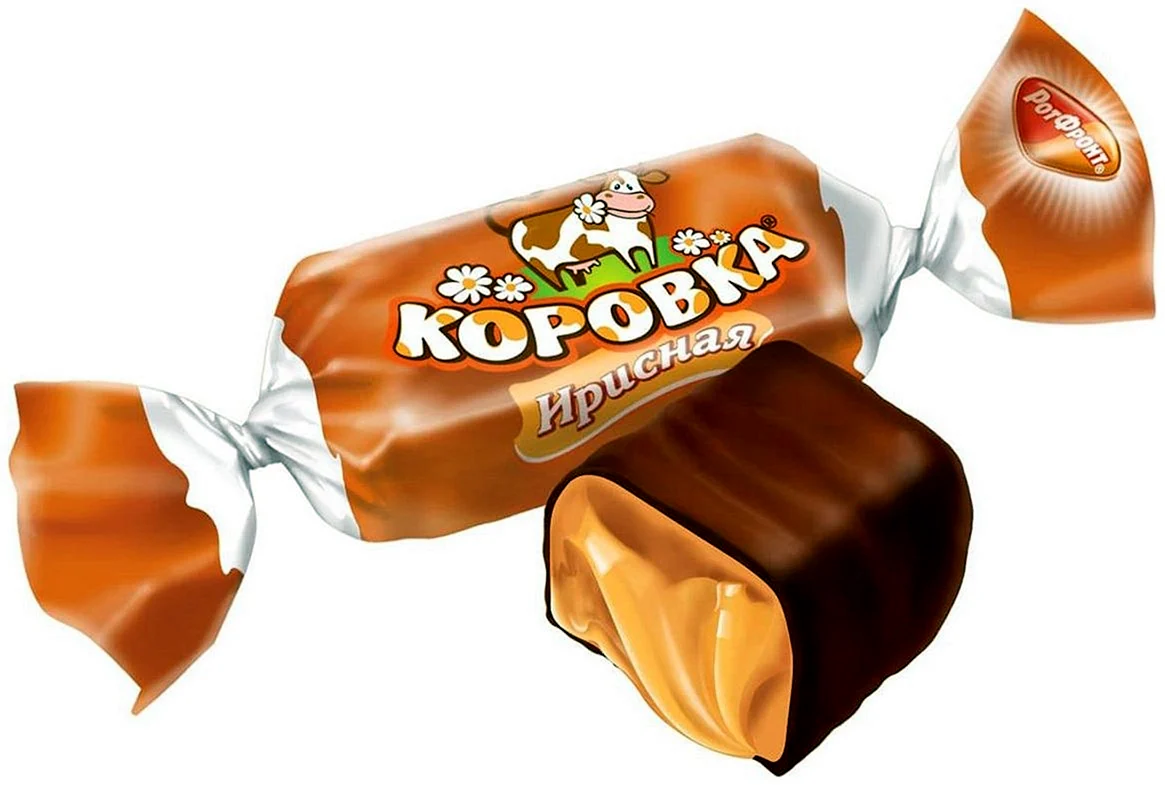 Конфеты коровка ирисная