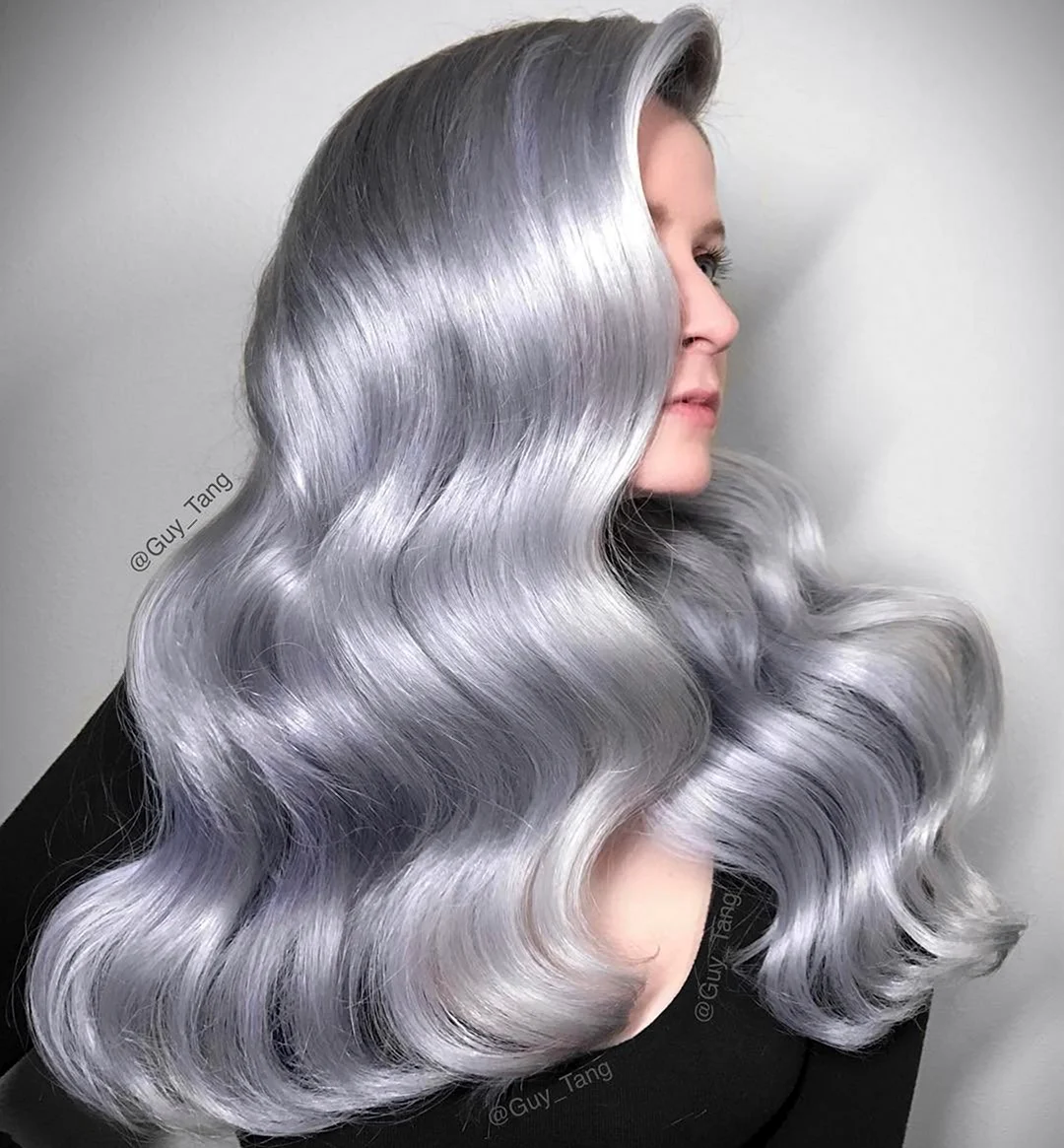 Краска для волос Metallic серебристый металлик
