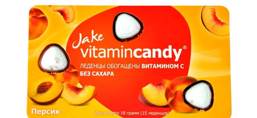 Леденцы Jake Vitamin Candy