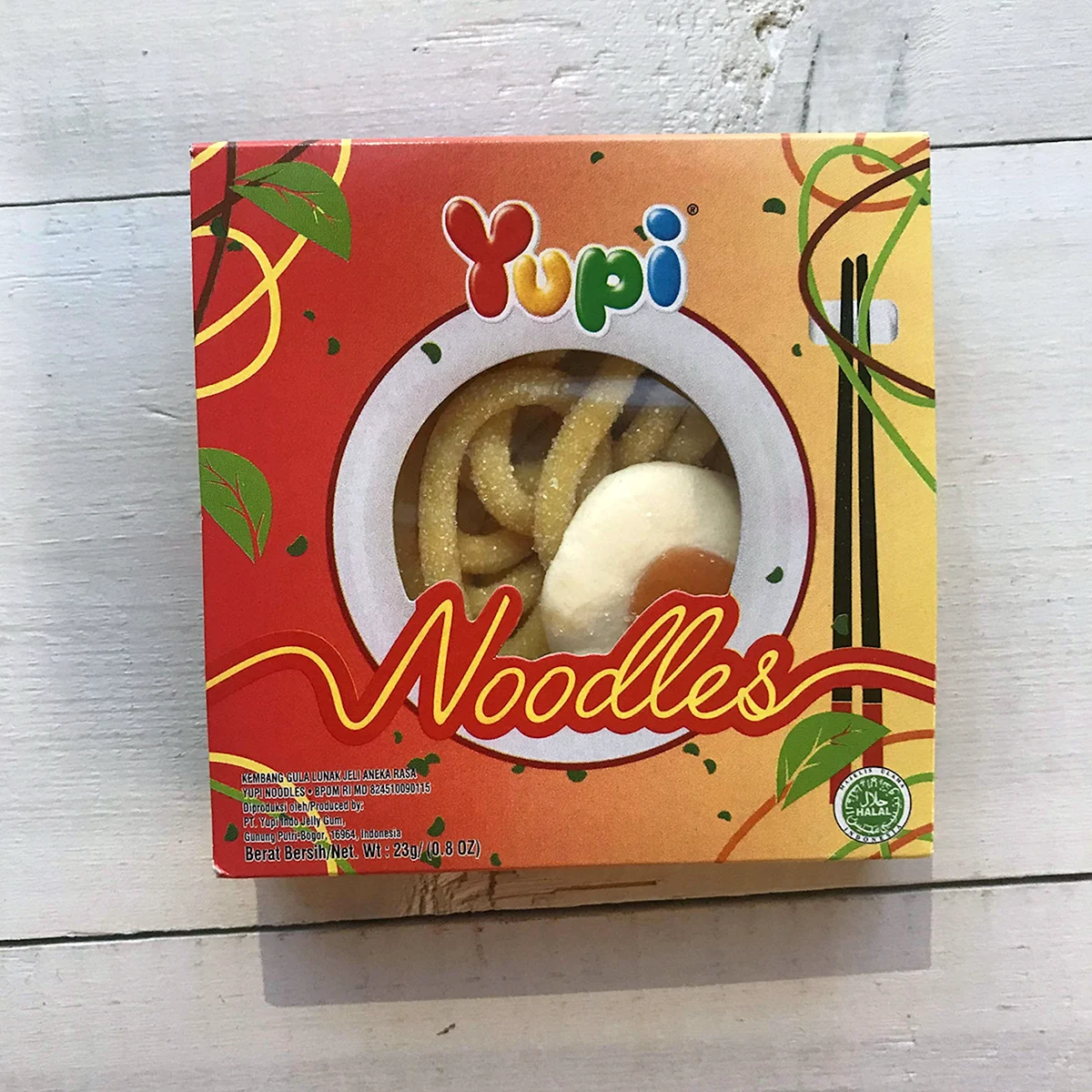 Мармелад Юпи Yupi Noodles лапша 23гр