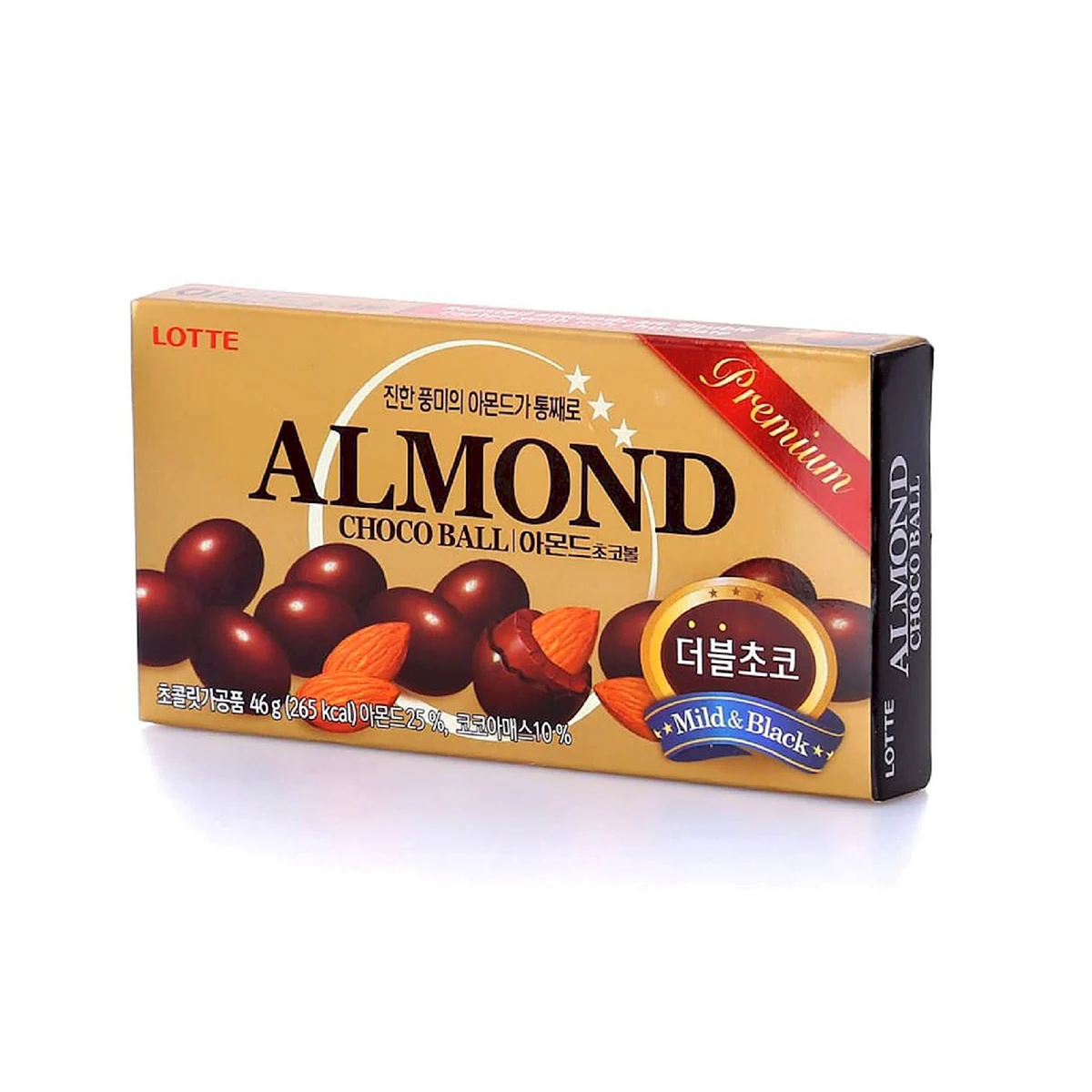 Миндаль Lotte Almond в Молочном шоколаде 46 г