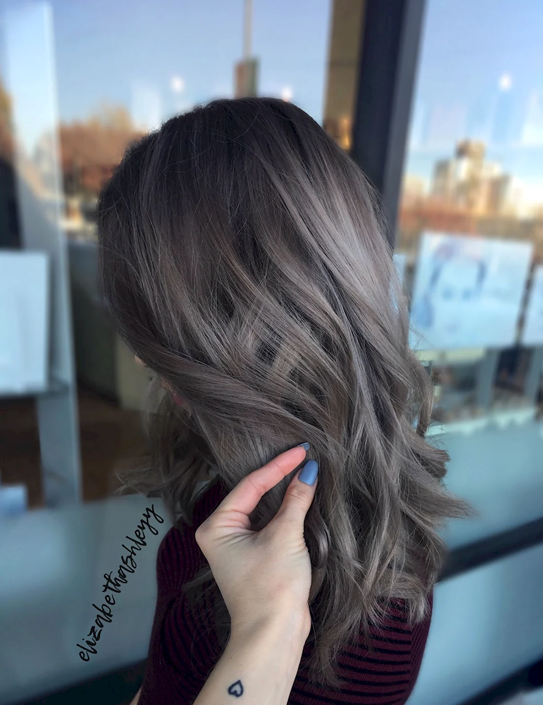 Окрашивание Ash Brown