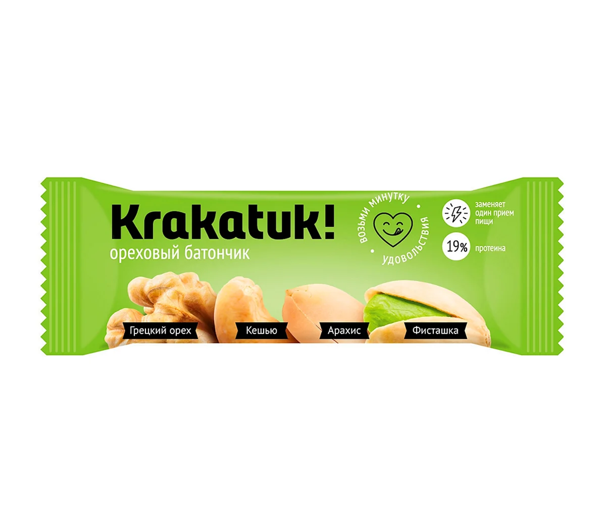 Ореховый батончик Krakatuk