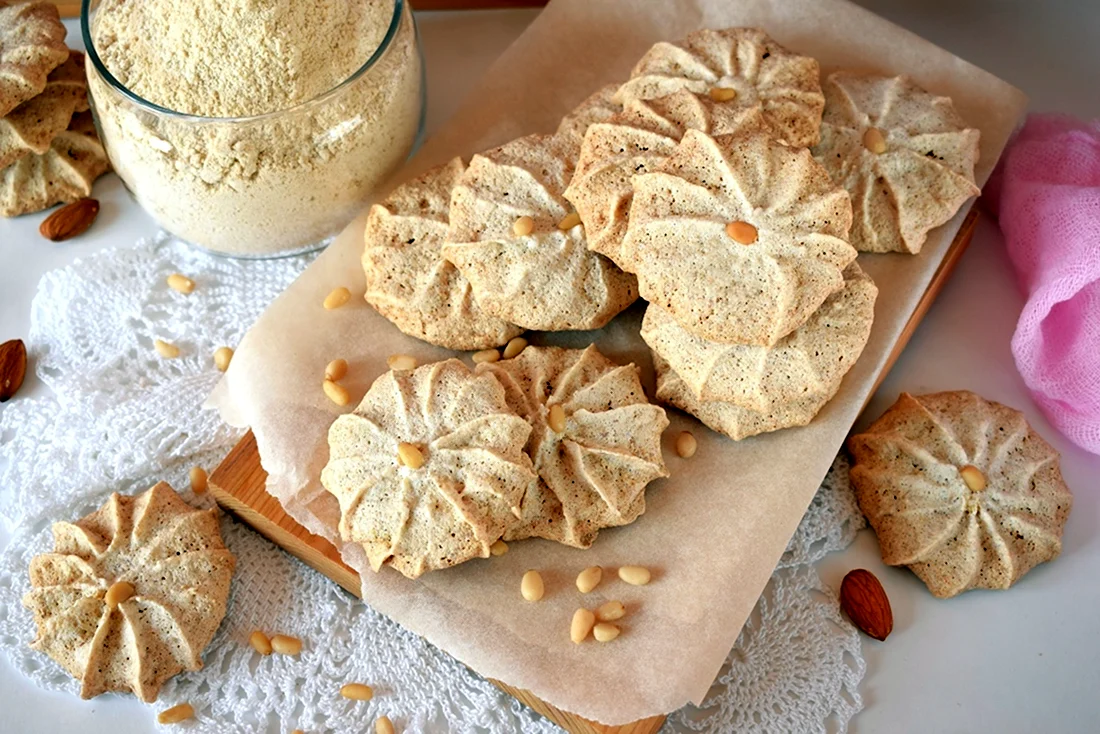 Печенье из кедровой муки