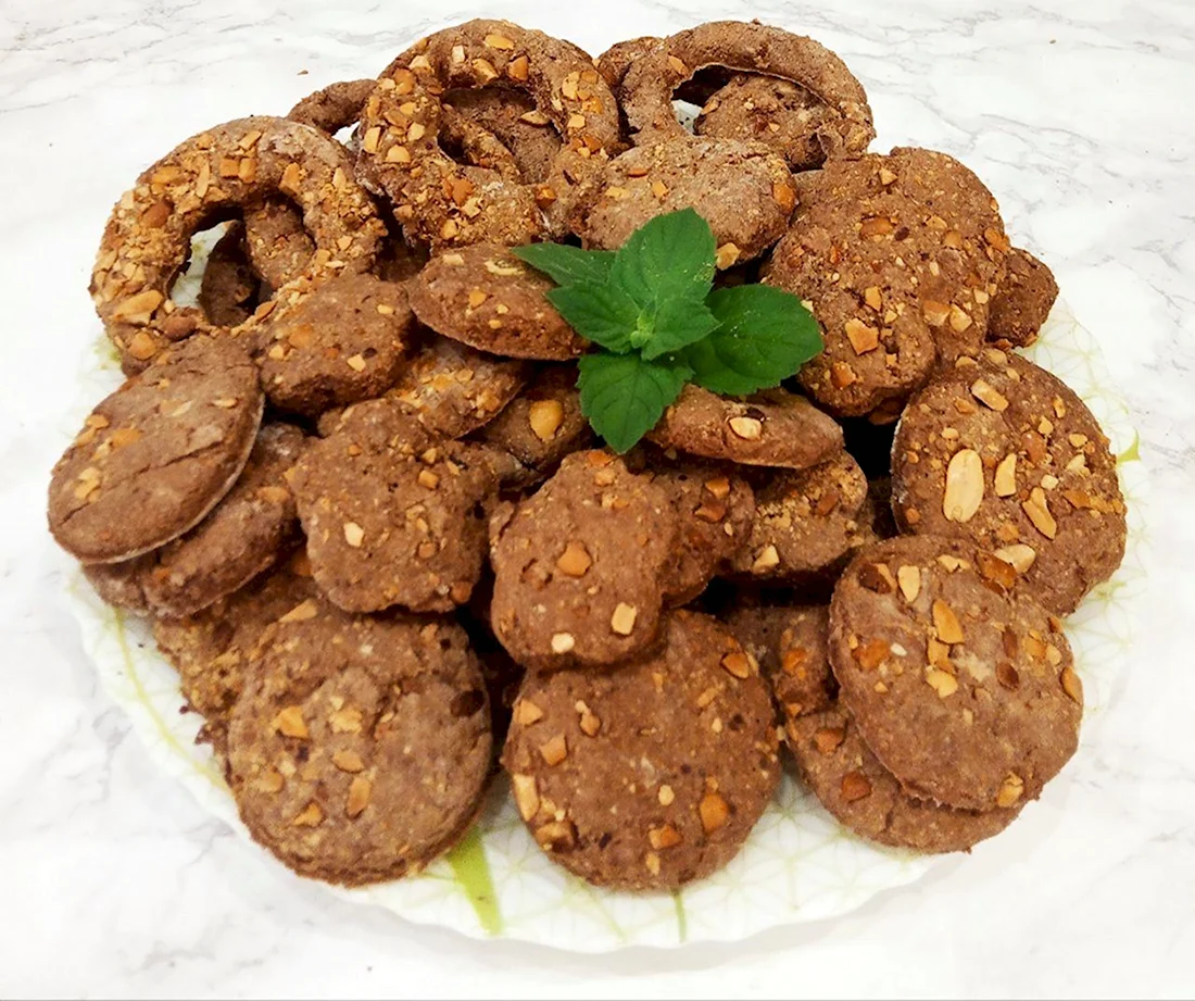 Печенье с орехами