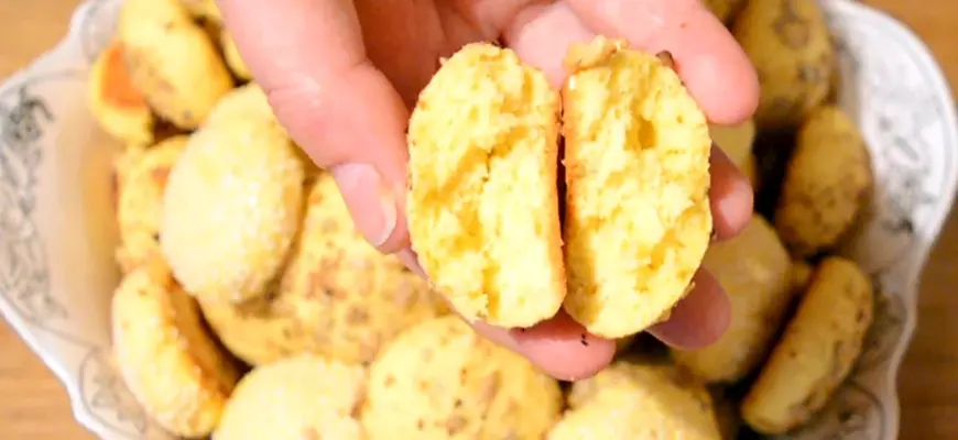 Песочное печенье из кукурузной муки