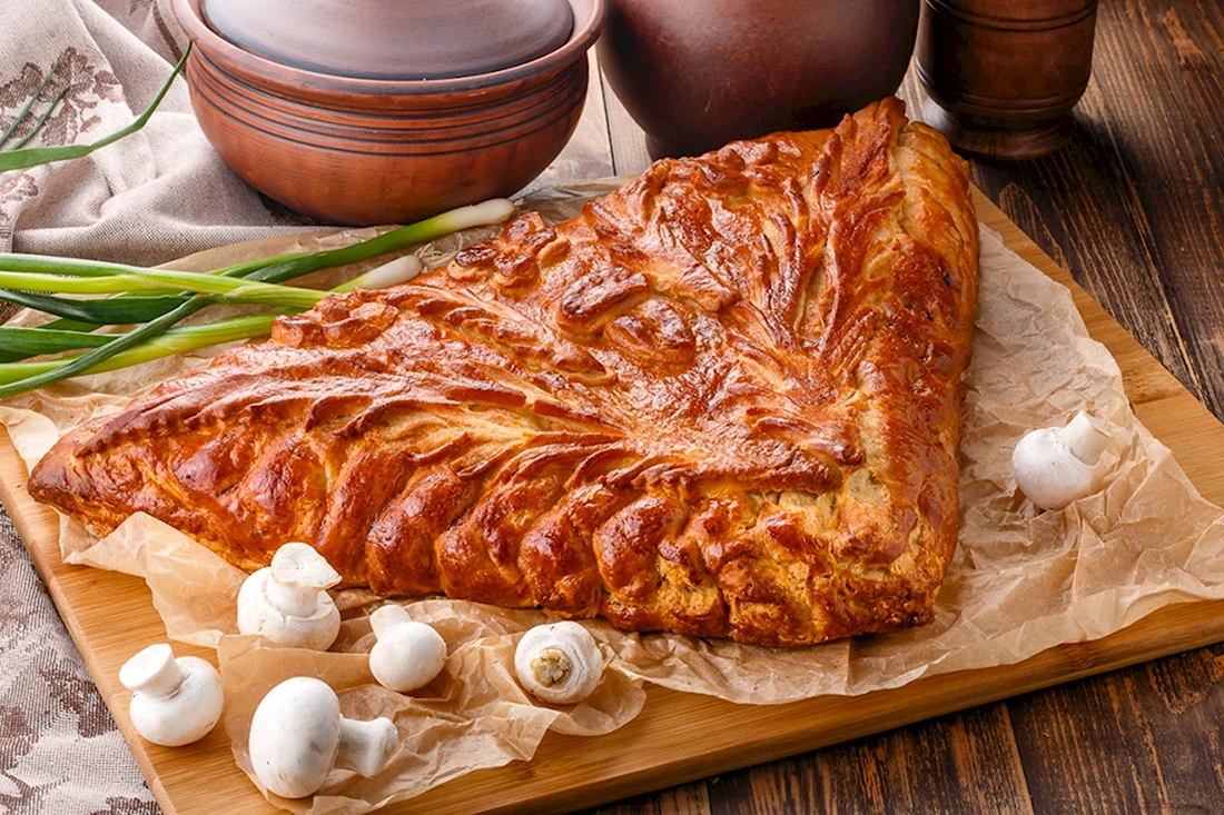 Пирог с картошкой в Штолле
