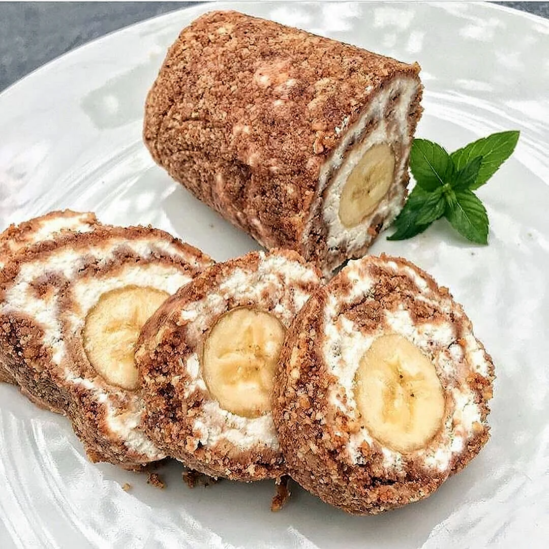 Рулет банановый рай