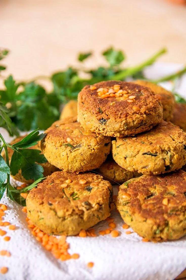 Рыбные котлеты с гречкой