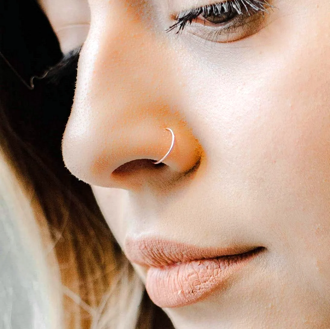 Пирсинг крыла носа (The Nostril Piercing)