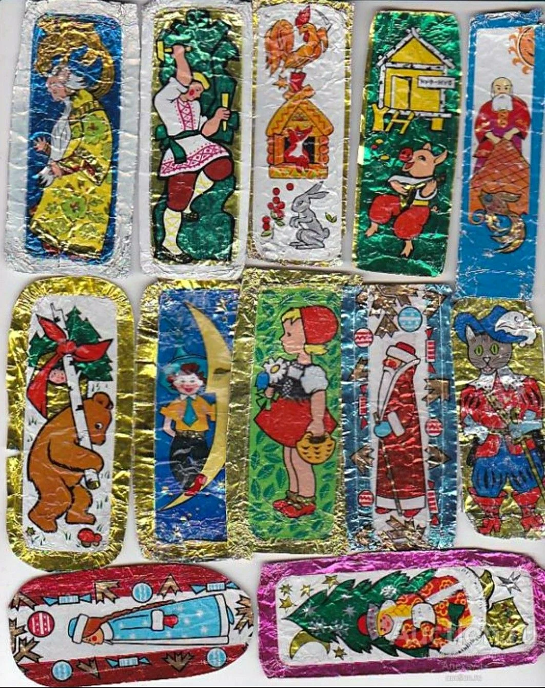 Шоколадки СССР В фольге