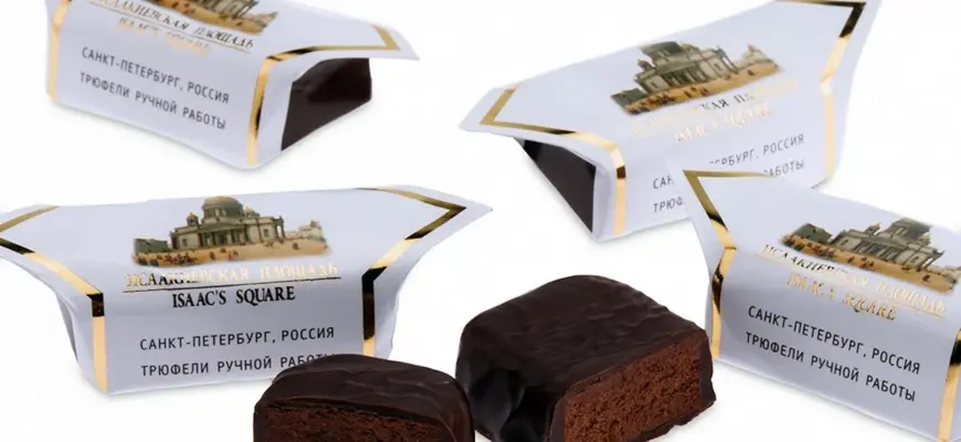 Шоколадные конфеты Исаакиевская площадь