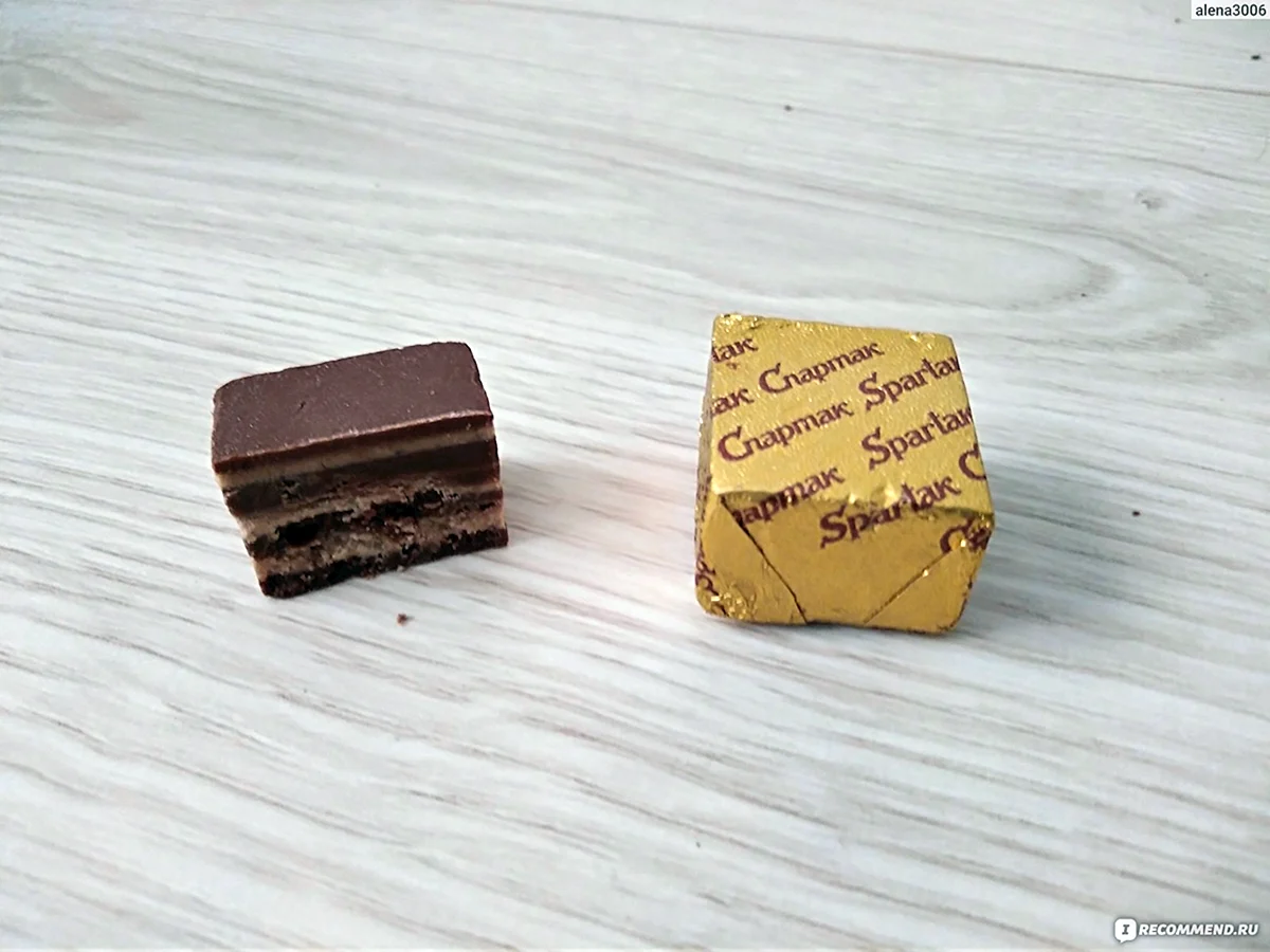 Шоколадные конфеты Спартак