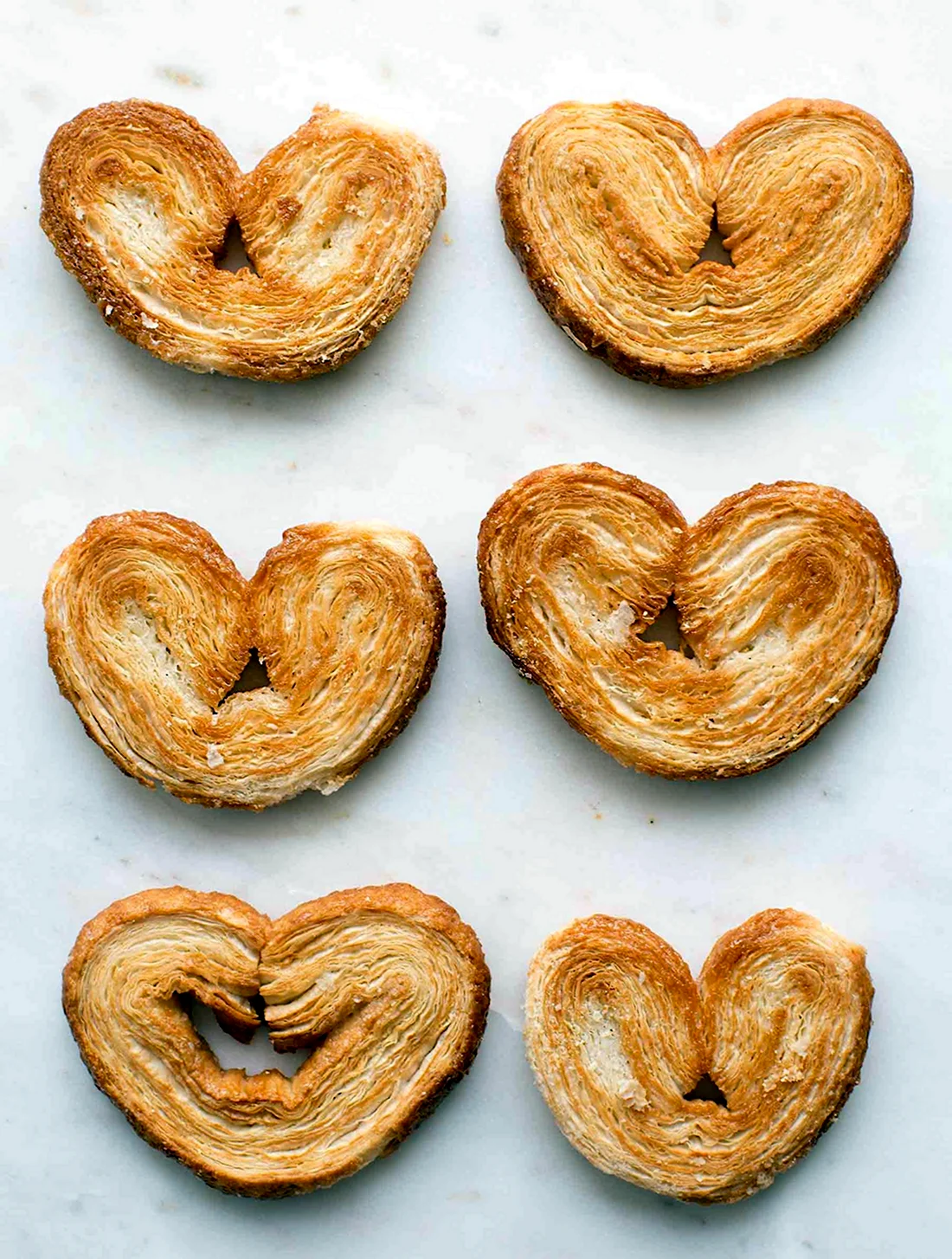 Слоеные ушки palmiers