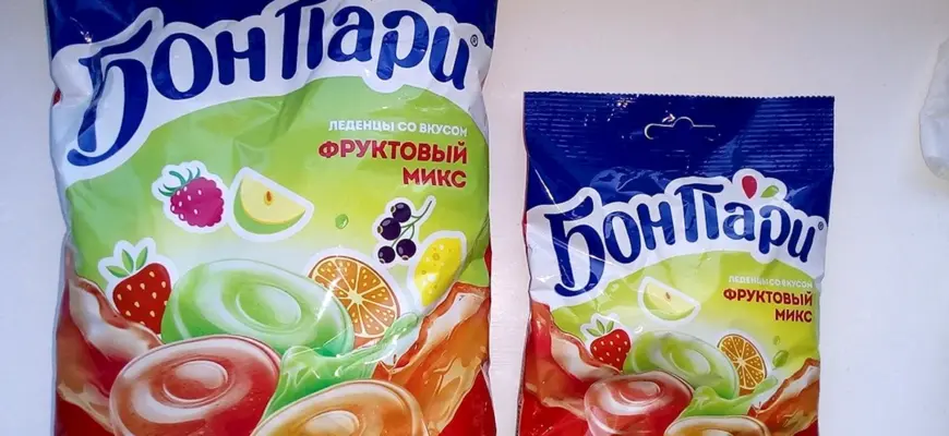 Сосательные конфеты Бон пари