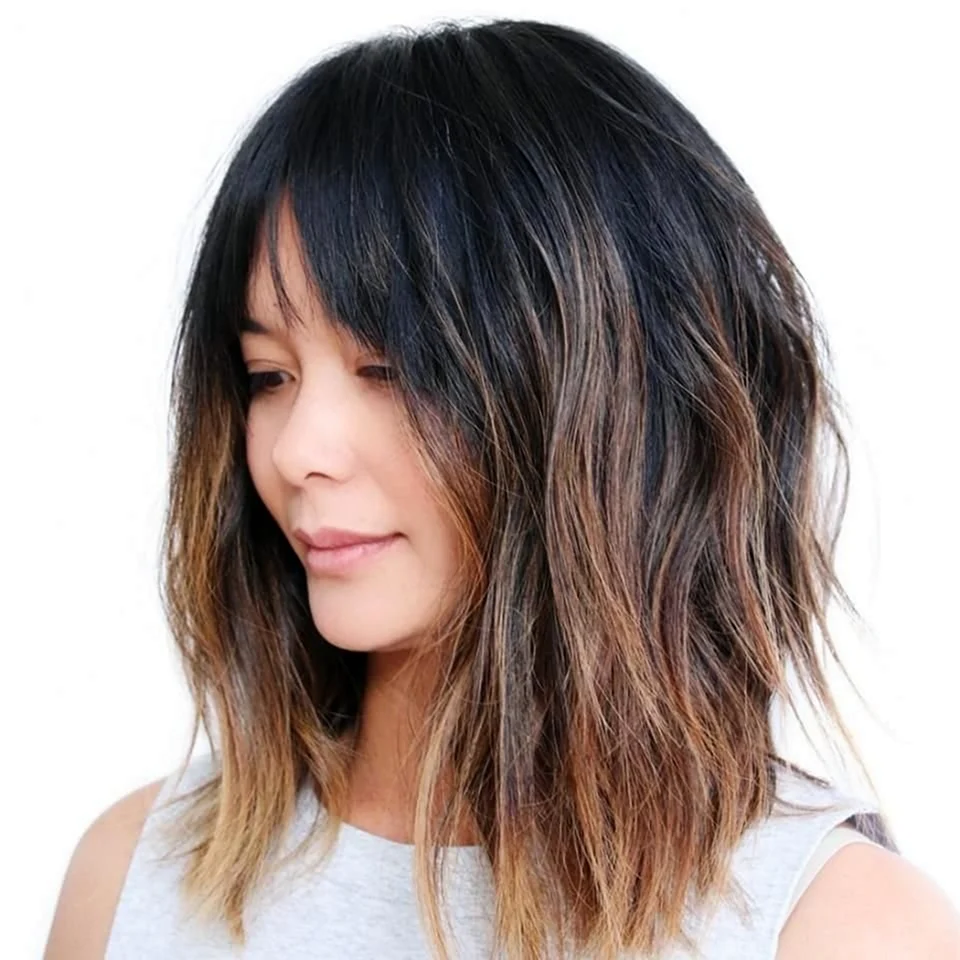 Стрижка Lob long-Bob