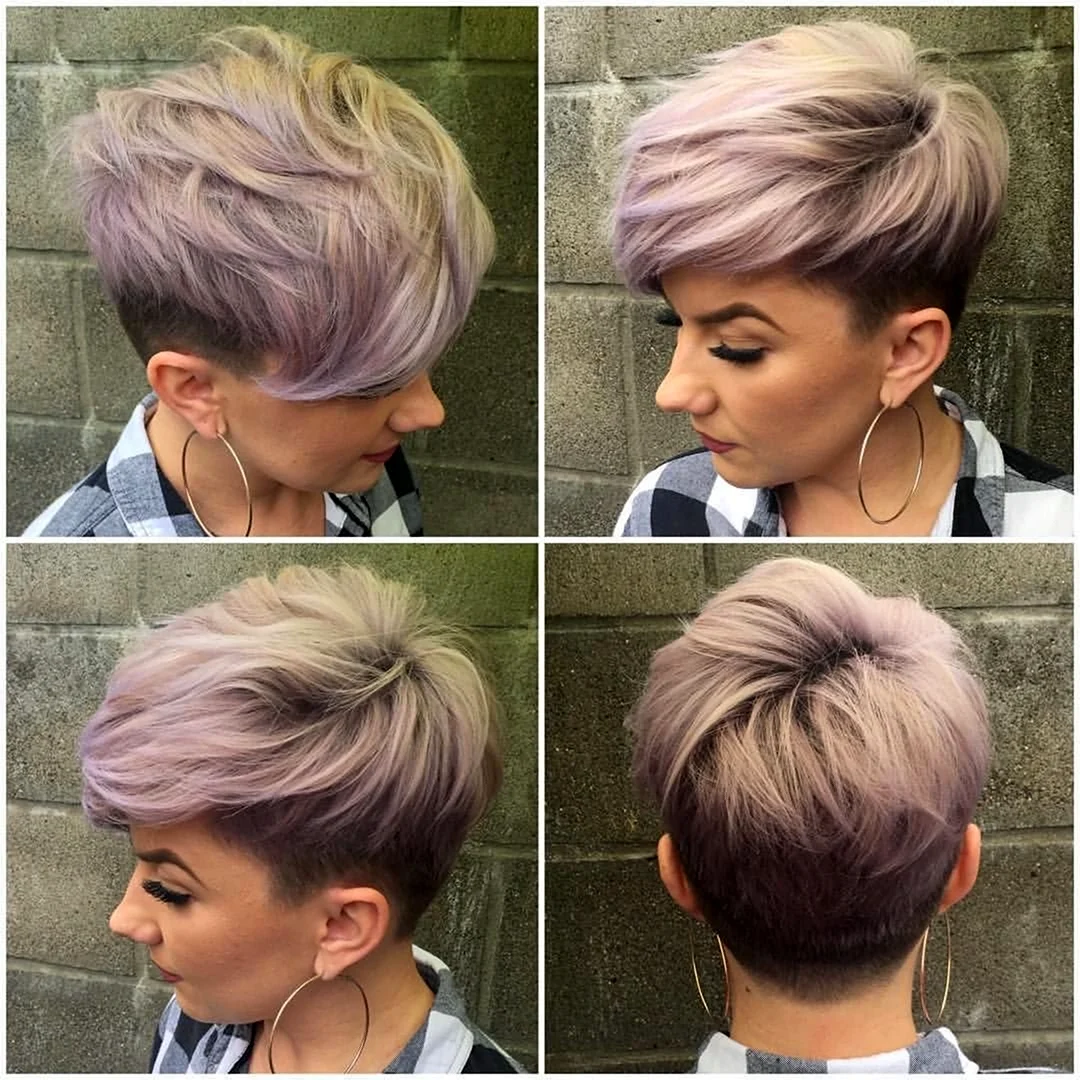Стрижка Пикси Undercut андеркат