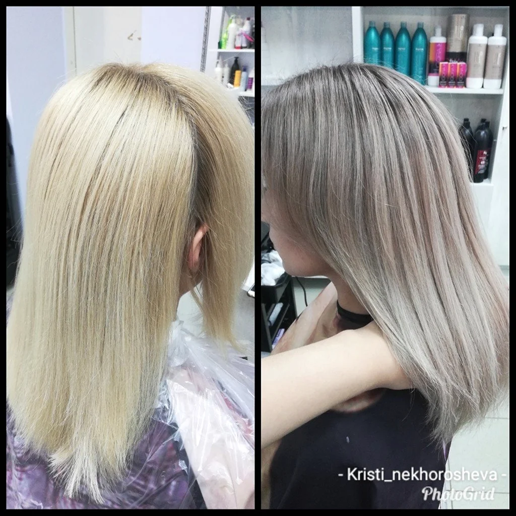 Тонирование от корней
