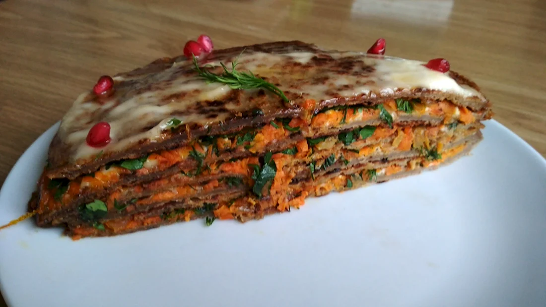 Торт из чечевицы