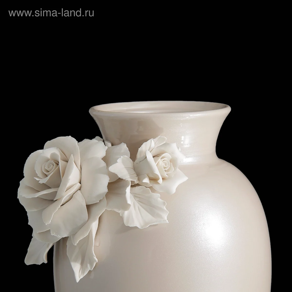 Ваза декоративная Beige Rose lunga