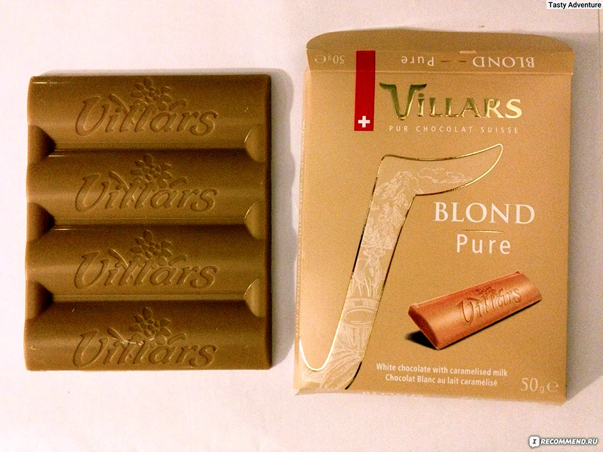 Villars шоколад blond Pure