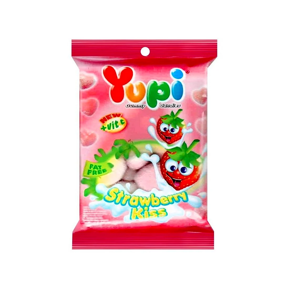 Yupi мармелад Strawberry Kiss