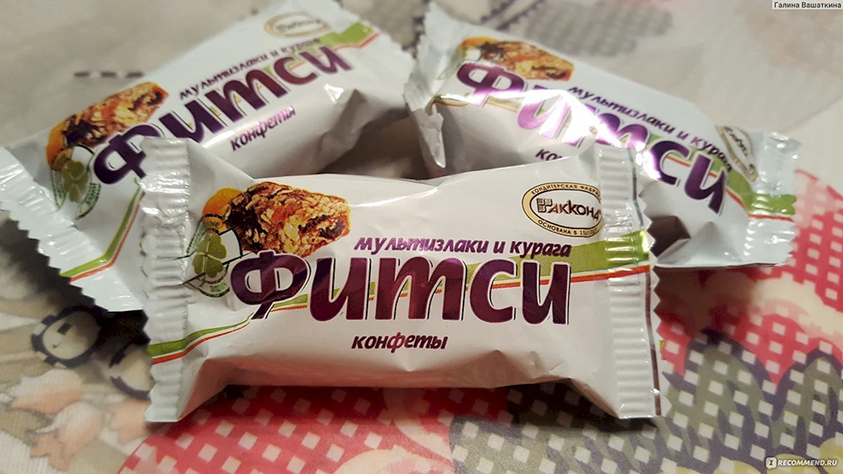 Злаковые конфеты Фитси