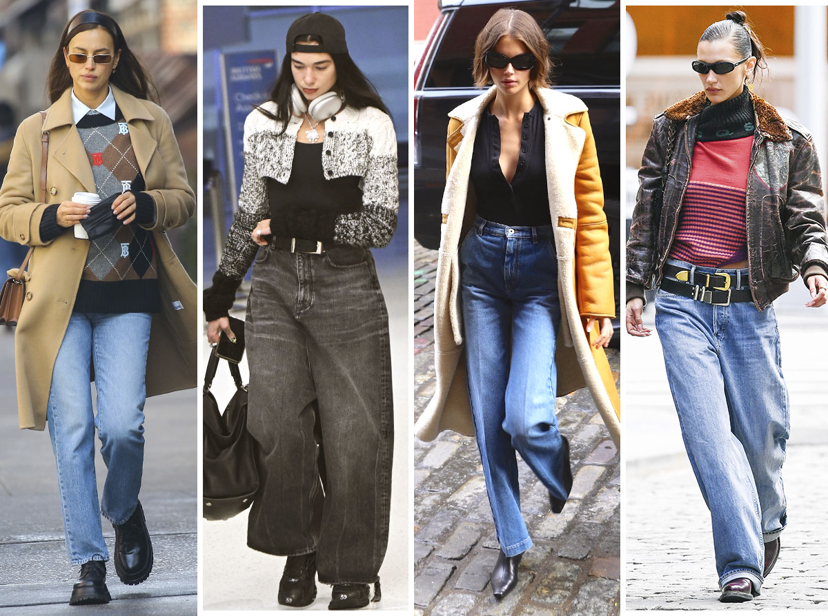 Как не надо носить джинсы зимой: 5 ошибок